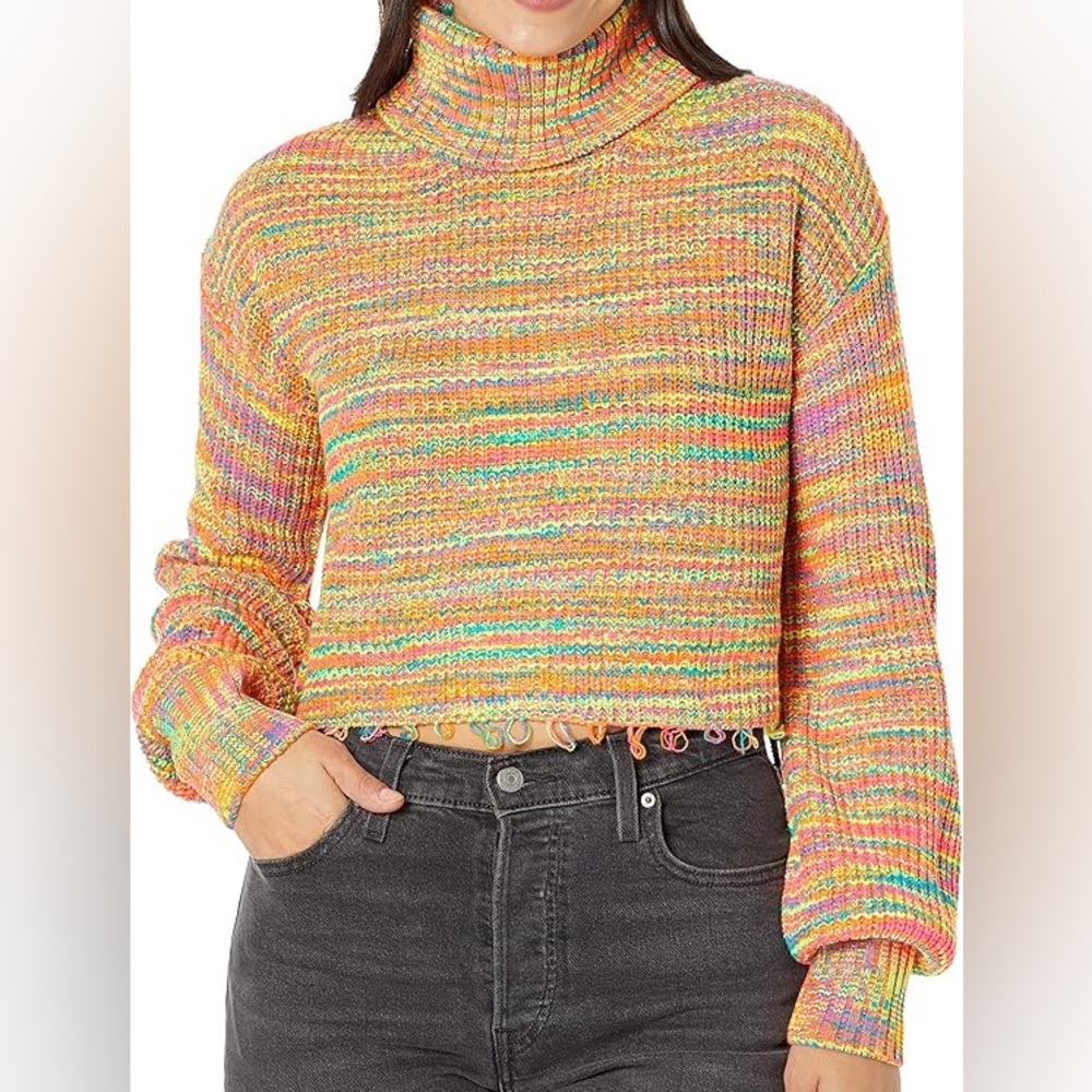 Steve Madden Colorful Knit Sweater